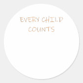 De Sticker van elk kind6 (Voorkant)