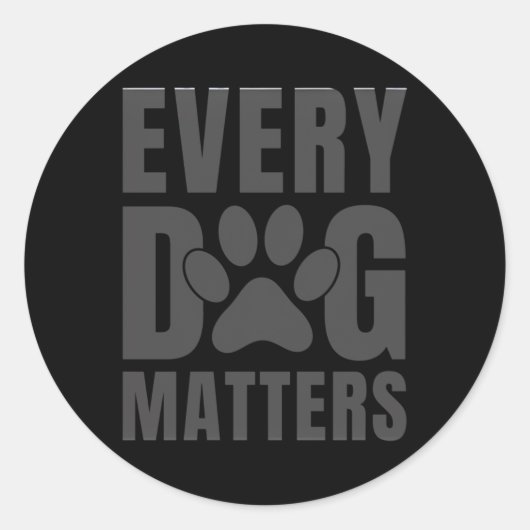 De Sticker van elke hond (Voorkant)