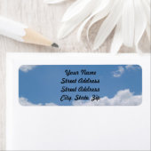 De Sticker van het AchtergrondAdres van het Adres  (Insitu)