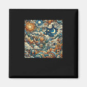 De Sticker van het hemelpaleis Magneet (Voorkant)