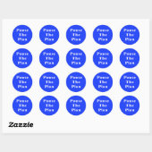 De Sticker van het plan onderbreken (Vel)