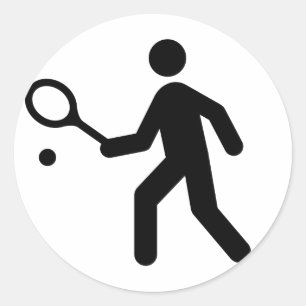 De Sticker van het Symbool van het tennis