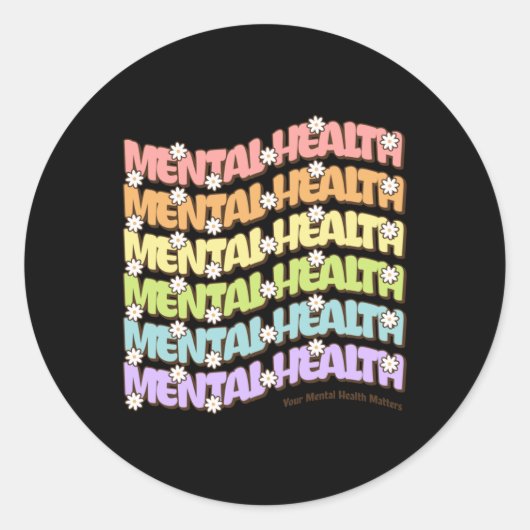 De Sticker van je mentale gezondheid2 (Voorkant)