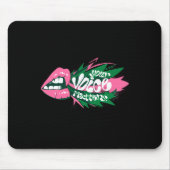 De Sticker van je stem Muismat (Voorkant)