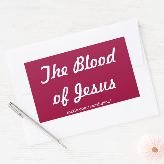 De Sticker van Jezus (Envelop)