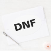 De Sticker voor wanneer je de race niet afmaakt (Envelop)