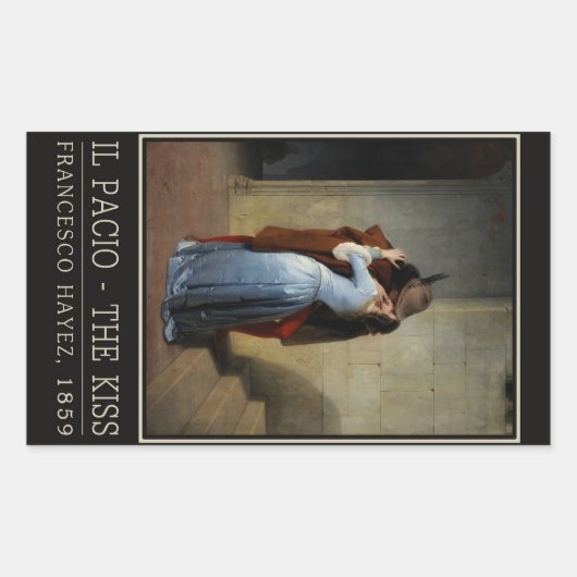 De stickers Kiss/Il Bacio (Voorkant)