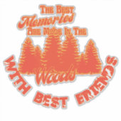 De Stickers van de 7e Camping Memories (Voorkant)