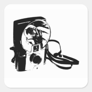 De Stickers van de camera