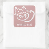 De stickers van de de douanekleur van de Illustrat (Tas)