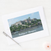 De stickers van de de douanetekst van Boedapest 1 (Envelop)