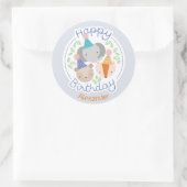 De Stickers van de Feestneuzen van de verjaardag (Tas)