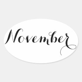 De Stickers van de maand: November