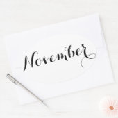 De Stickers van de maand: November (Envelop)