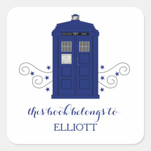 De Stickers van de Politiedoos zwemmen