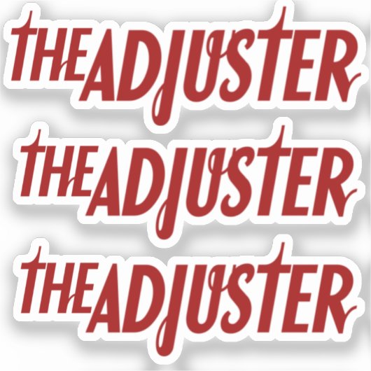 De stickers van de richtsteun (Voorkant)