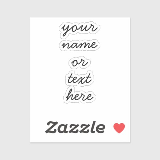 De Stickers van de Telefoon van het Manuscript van (Vel)