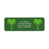 De stickers van het het etiket van het de boomteru (Voorkant)