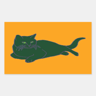 De stickers van het Kat van BH
