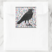 De Stickers van het Ravengedicht (Tas)