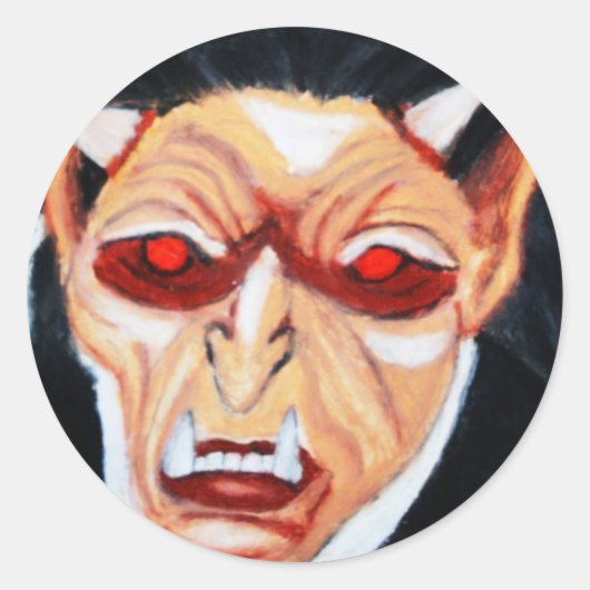 DE stickers VAN VAMPIRE VERGROTEN (Voorkant)