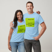 De Sticky Note Mannen T-Shirt (Unisex)