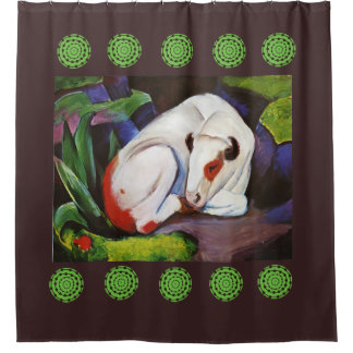 De stier douchegordijn