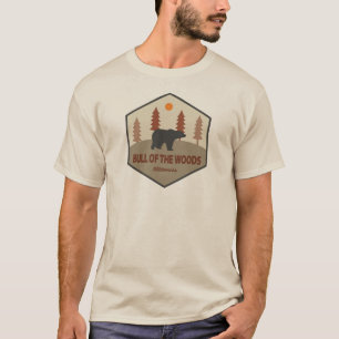De stier van de Bossen wildernis oregon Beer T-shirt