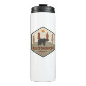 De stier van de Bossen wildernis oregon Beer Thermosbeker (Voorkant)