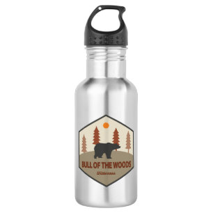 De stier van de Bossen wildernis oregon Beer Waterfles
