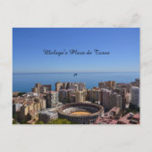 De stierenarena van Málaga Briefkaart (Voorkant)