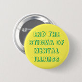 De Stigma-Button beëindigen Ronde Button 5,7 Cm (Voorkant /achterkant)