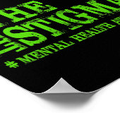 De Stigma Mental Health Awareness Maand Poster (Hoek)