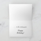 De stijgende Kaart van de Verjaardag (Binnen)