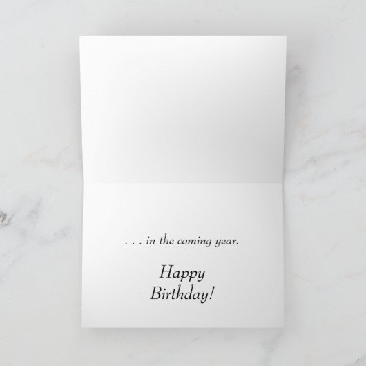 De stijgende Kaart van de Verjaardag (Binnen)