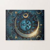 De stijgende maan legpuzzel (Horizontaal)