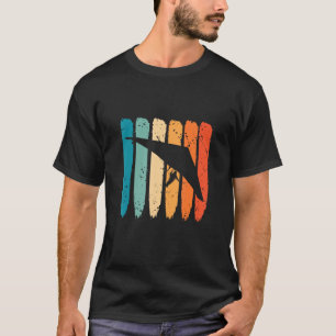 De stijgende Vliegende Retro Hang Zweefvliegtuig T-shirt