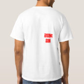 De stijgende zon-Japan T-shirt (Achterkant)
