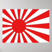 De stijgende zonvlag poster (Voorkant)