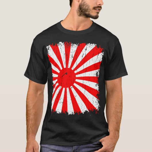  de stijgende zonvlag t-shirt (Voorkant)