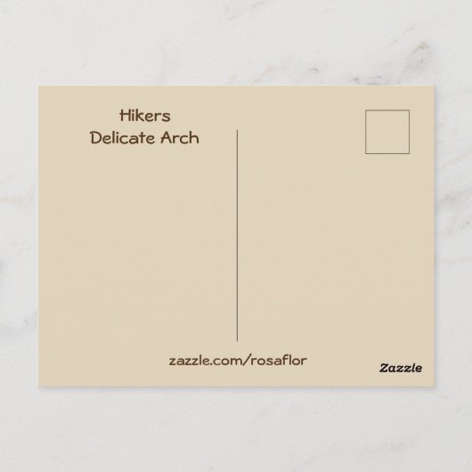 De stijging briefkaart (Achterkant)