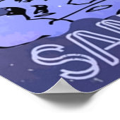 De stijging en Herfst van de sanctiemoon Poster (Hoek)