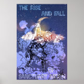 De stijging en Herfst van de sanctiemoon Poster (Voorkant)