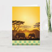 De Stijging van de zon Kaart (Voorkant)