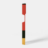 De Stijl inspireerde primair gekleurde vierkanten  iPhone Hoesje (Rechterkant)