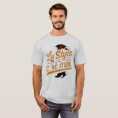 De stijl is van mij t-shirt (Voorkant volledig)
