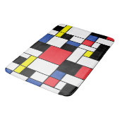 De Stijl Neoplastic Art Badmat (Gekanteld)