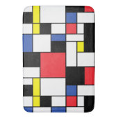 De Stijl Neoplastic Art Badmat (Voorkant Verticaal)