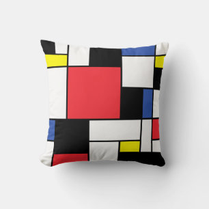 De Stijl Neoplastic Art Kussen