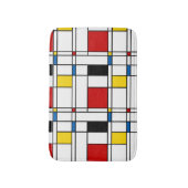 De Stijl Pattern Badmat (Voorkant Verticaal)